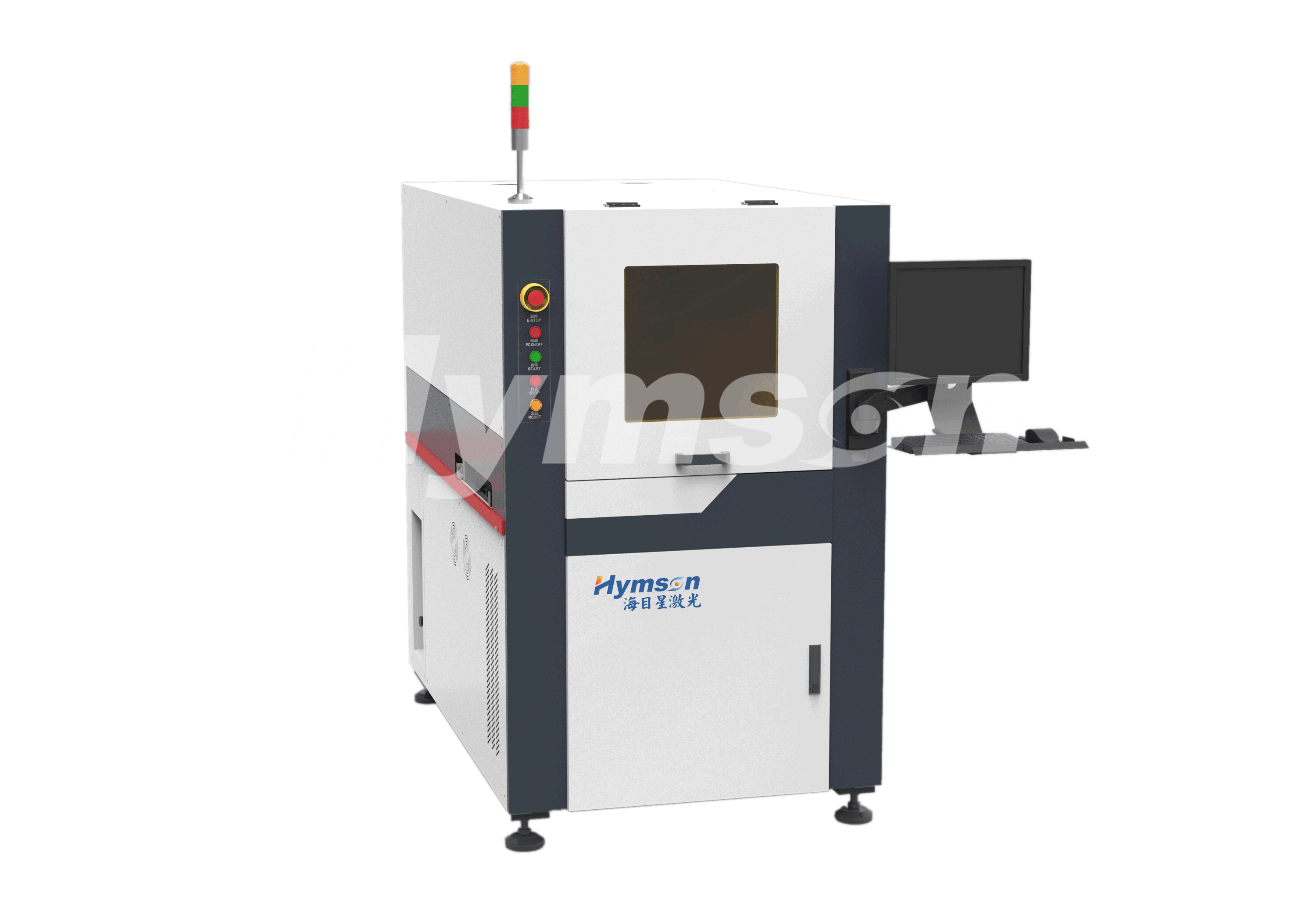 鼎点平台全自动PCB激光打标机