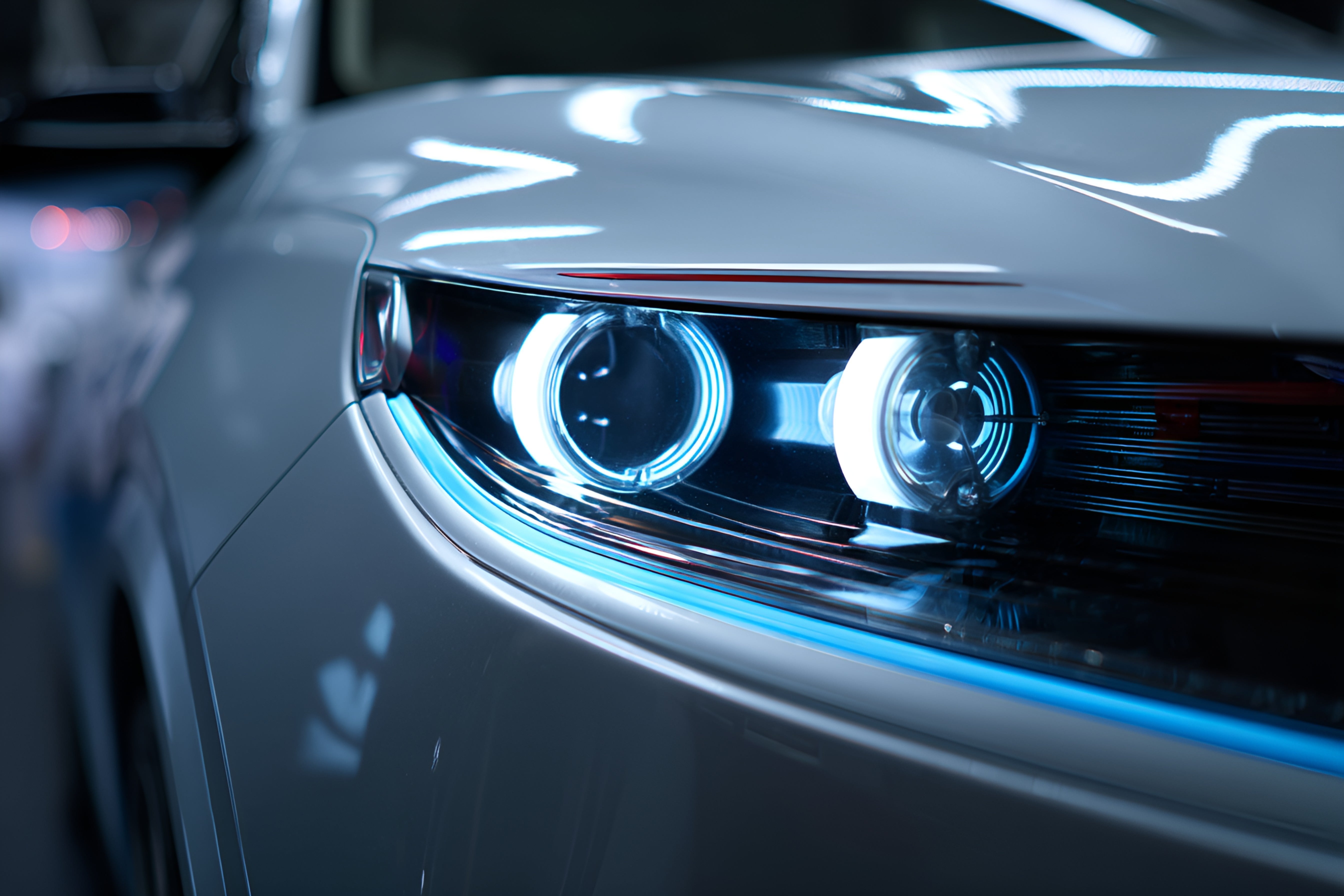 摄图网_602395838_白色汽车的灯光（企业商用）.jpg