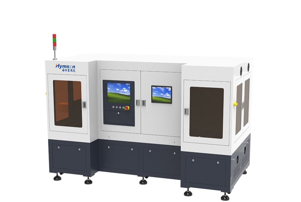 鼎点平台全自动IC激光打标机