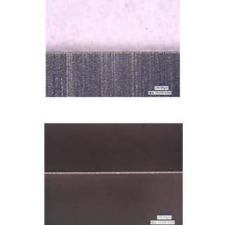 鼎点平台正极铝箔-横纵断面